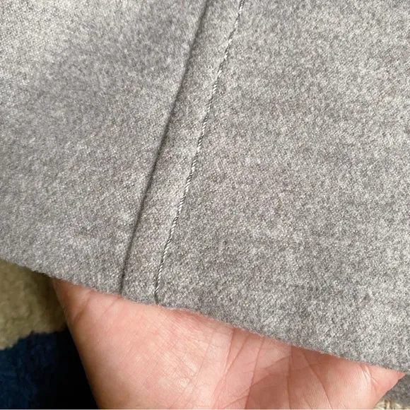 🩶 H&amp;M GREY WOVEN STITCHED FALL JACKET!