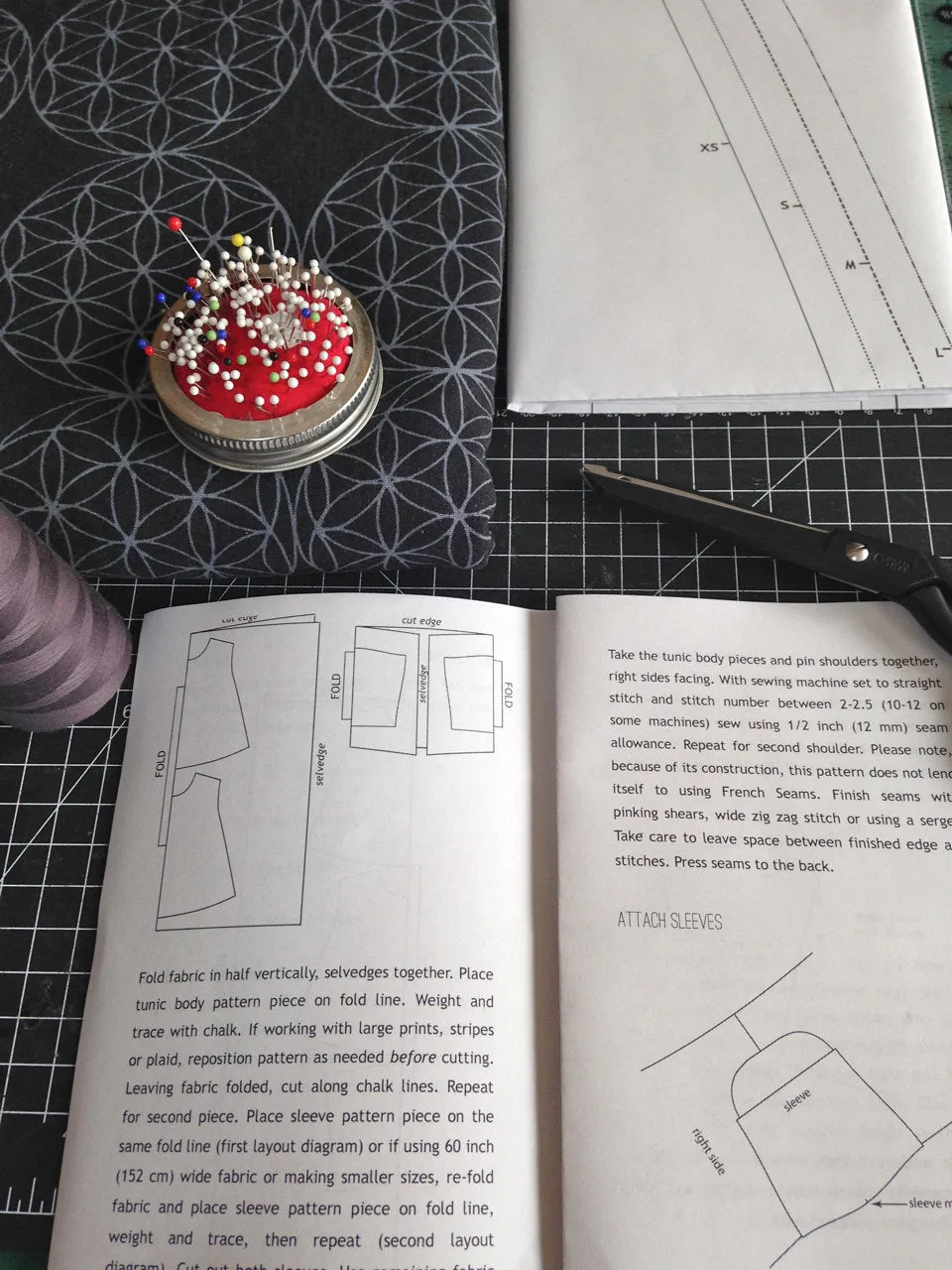 100 Acts of Sewing: Tunic No. 1 - Print Sewing Pattern