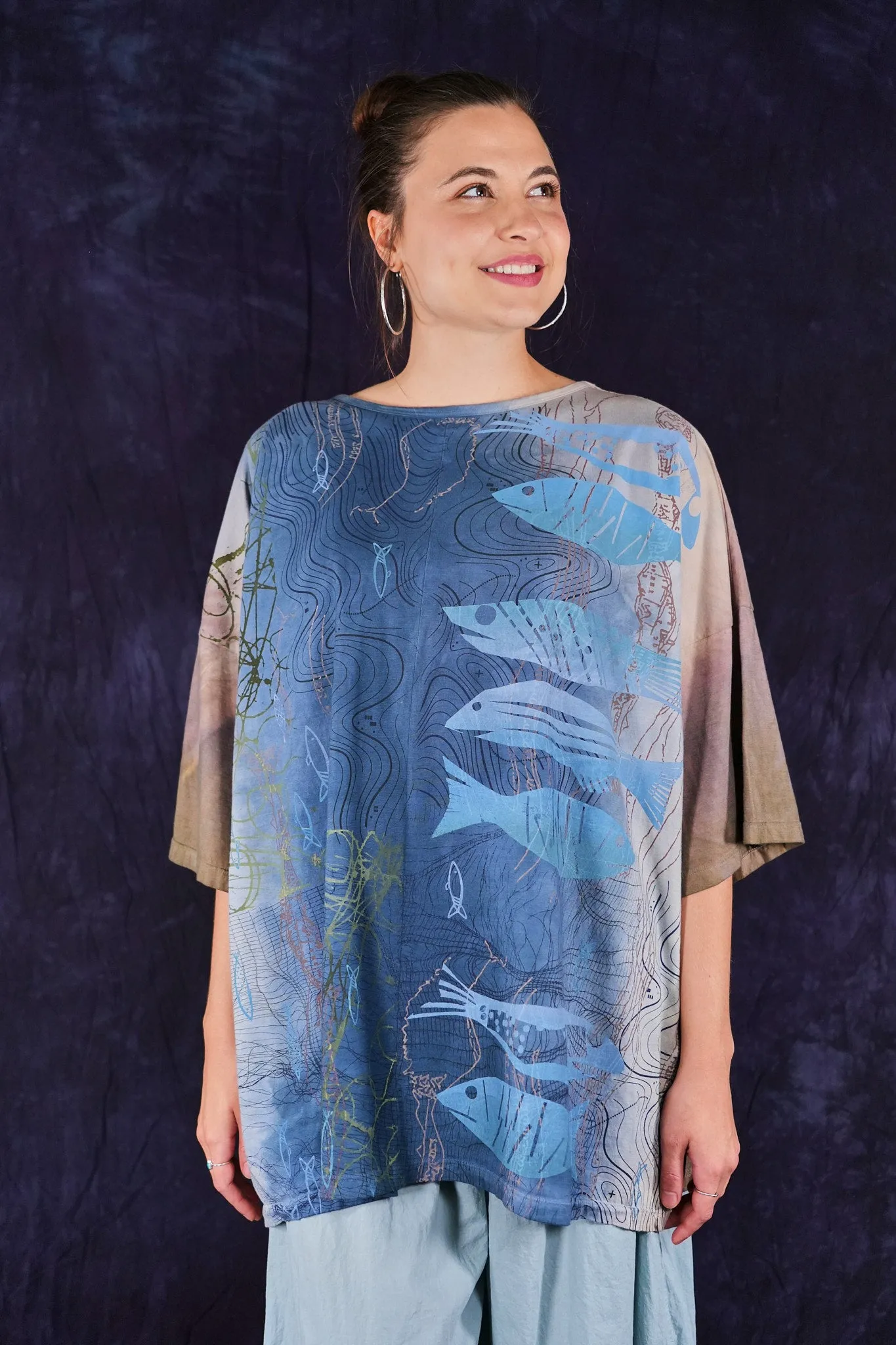 1236HD Line Tee Earth & Undersea Lens 30"L