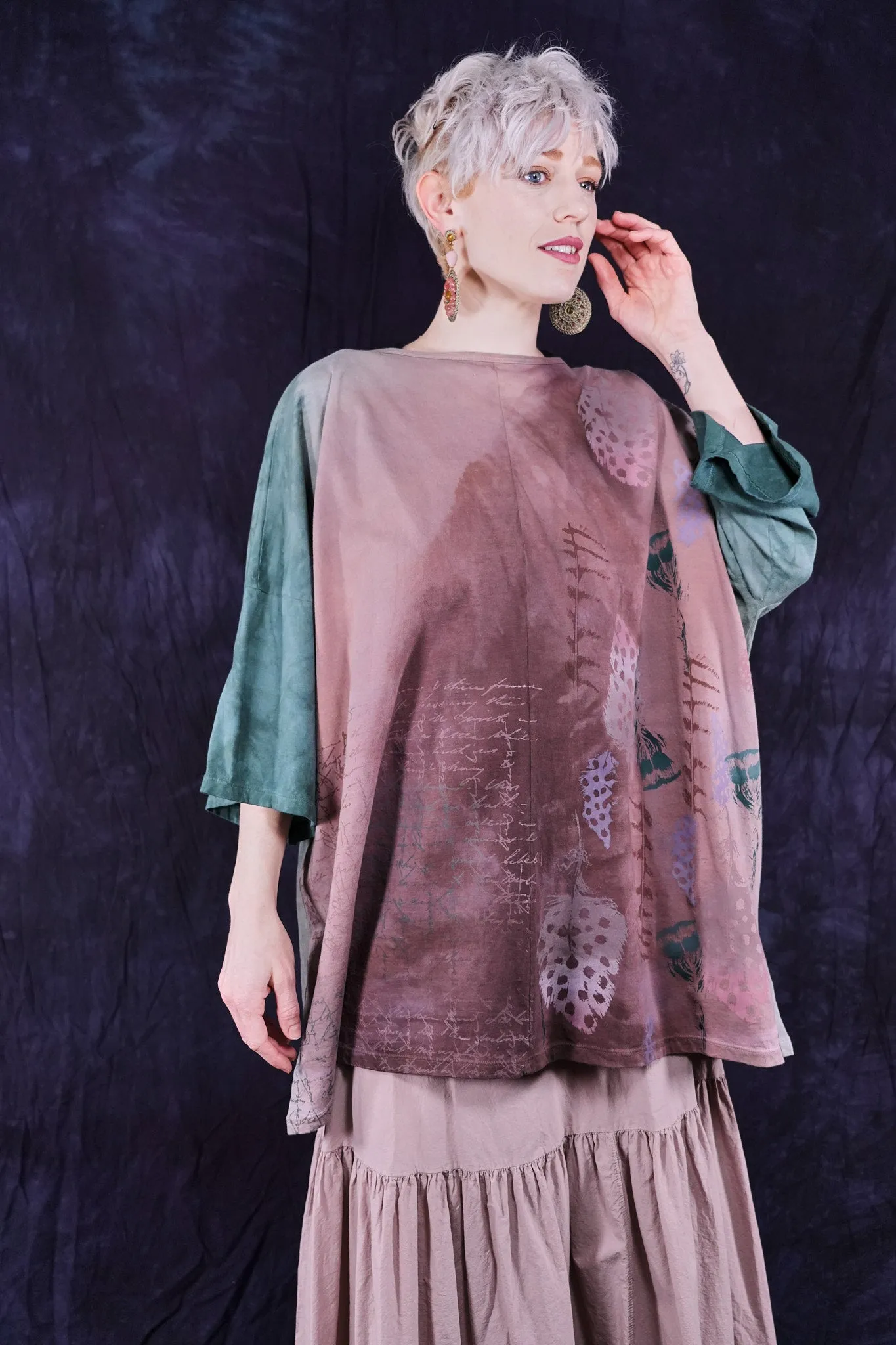1236HD Line Tee Petroglyph 31"L (copper)