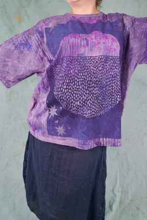 1236HD Line Tee-Purple Rain