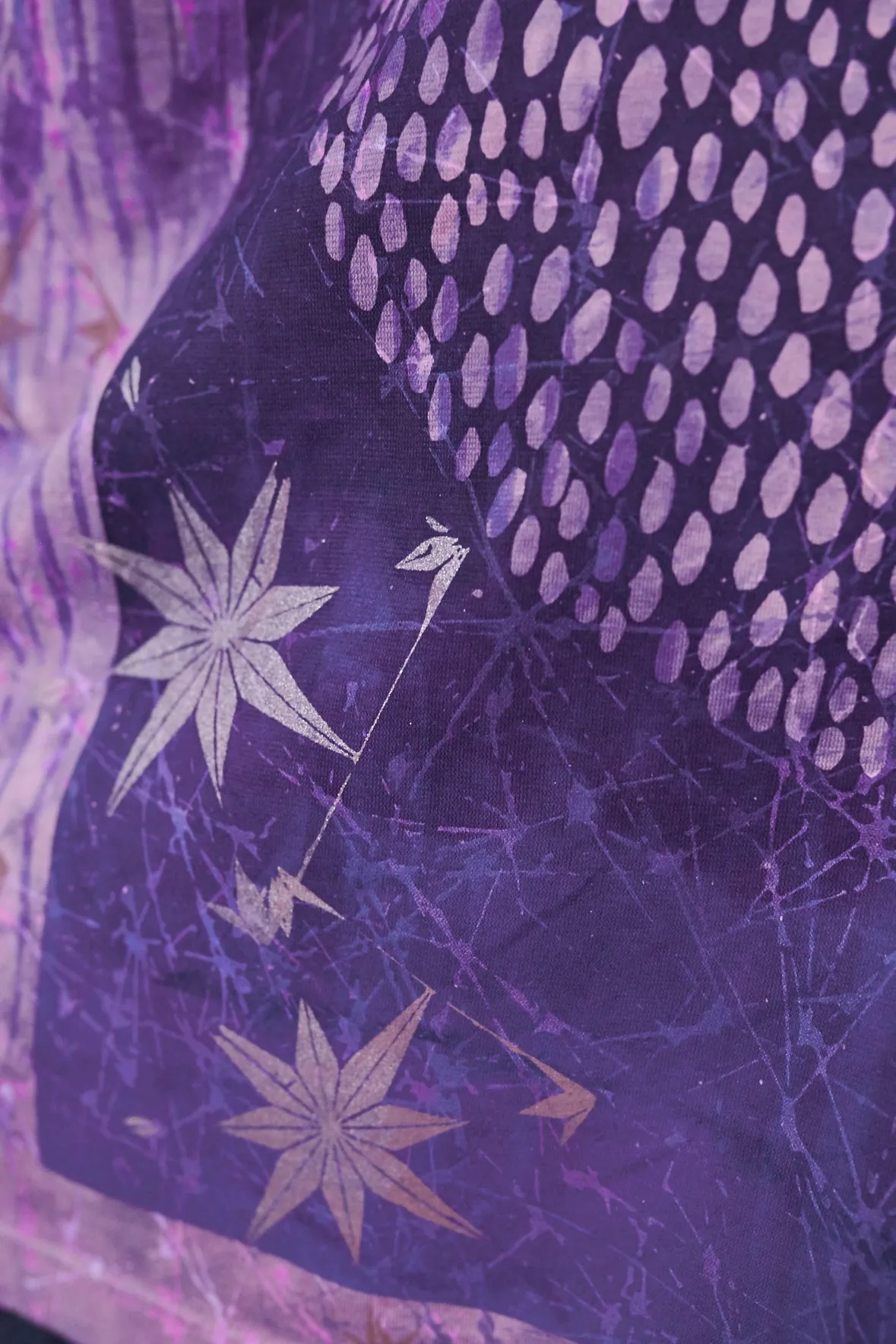 1236HD Line Tee-Purple Rain