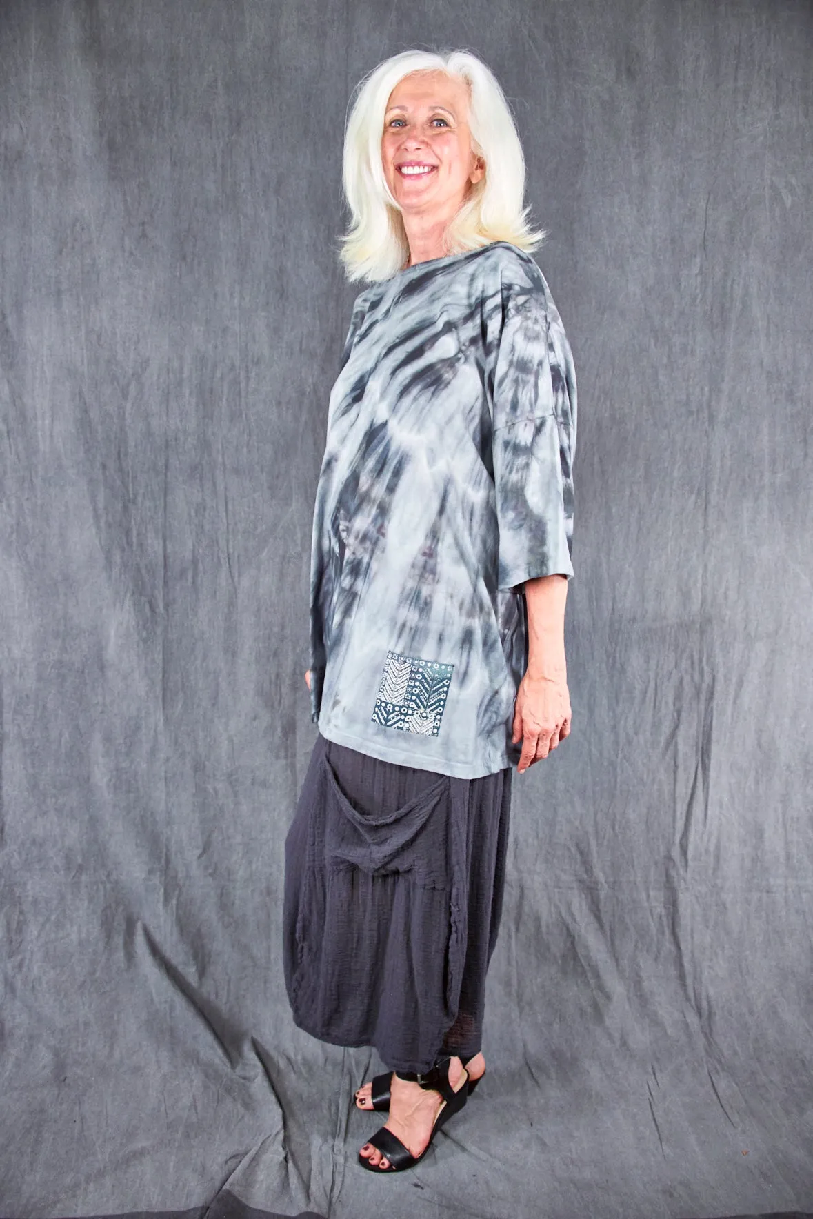 1236HD Line Tee Sterling Night ( patched) Lightning Strike 31"