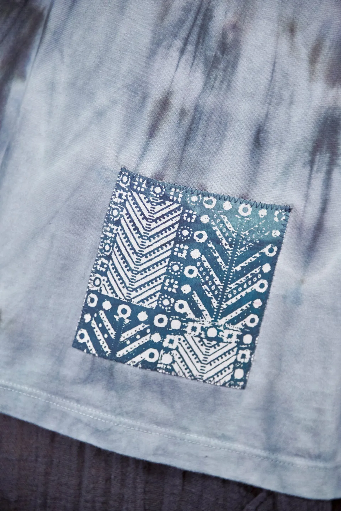 1236HD Line Tee Sterling Night ( patched) Lightning Strike 31"