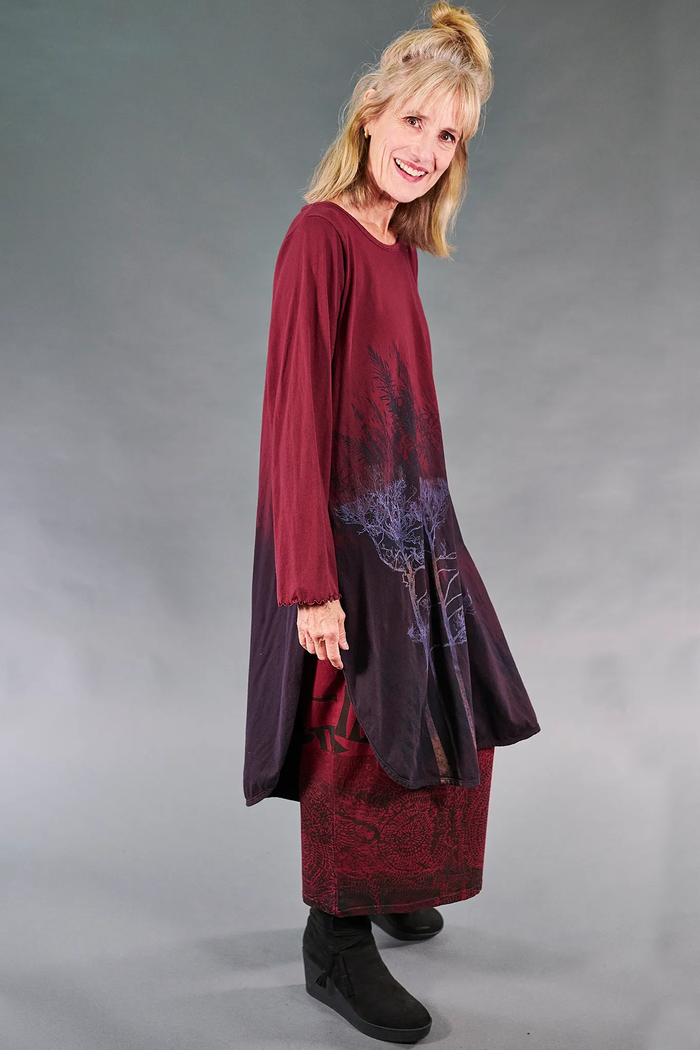 1257 HD Natalia Tunic Rowan/Noir-P