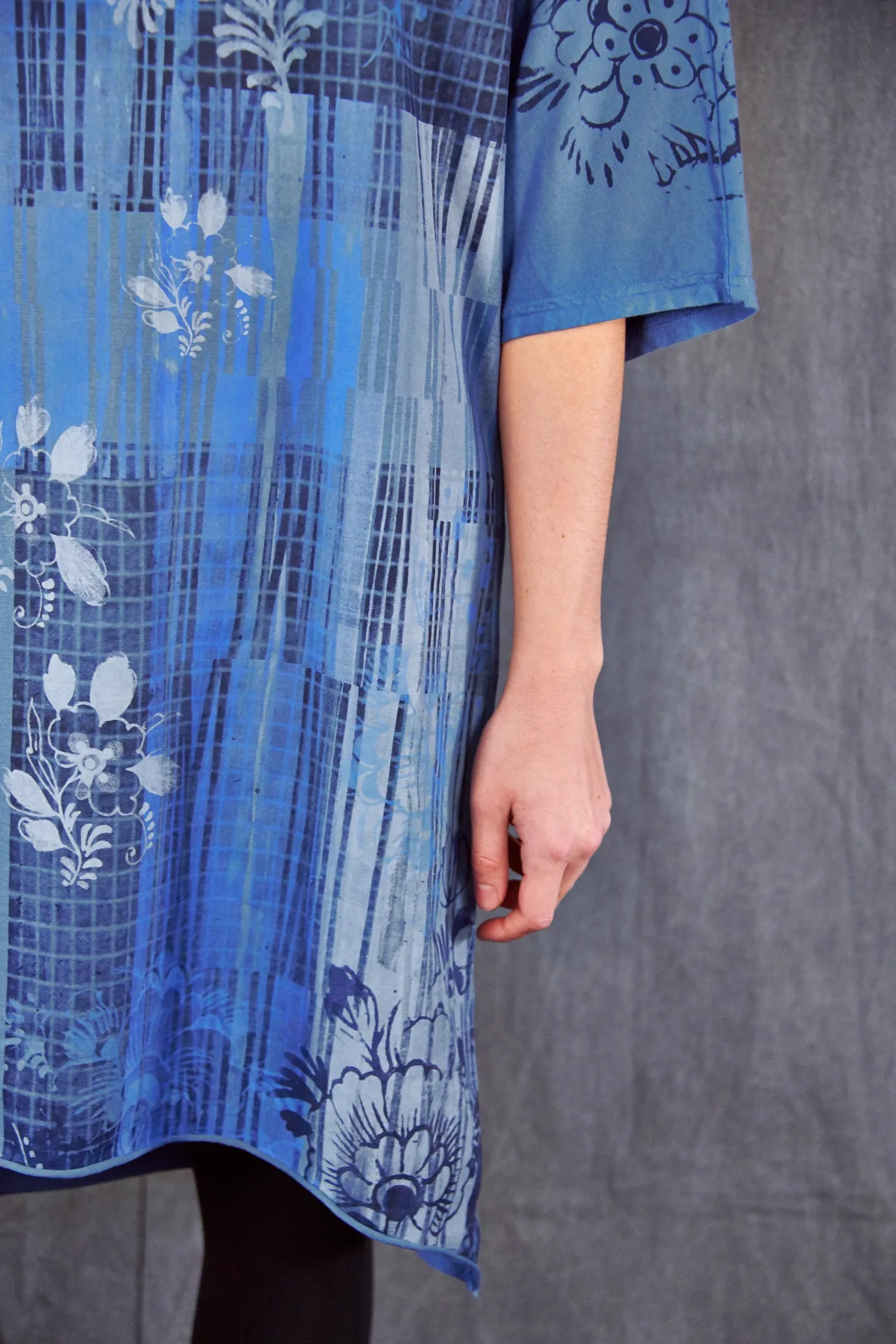1564 Euro Slim Fit Art Tunic-Summer Blue-P