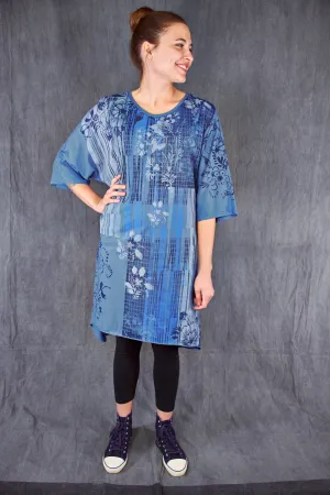 1564 Euro Slim Fit Art Tunic-Summer Blue-P