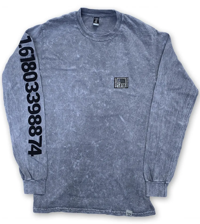 1.618  Mineral Wash long sleeve shirt