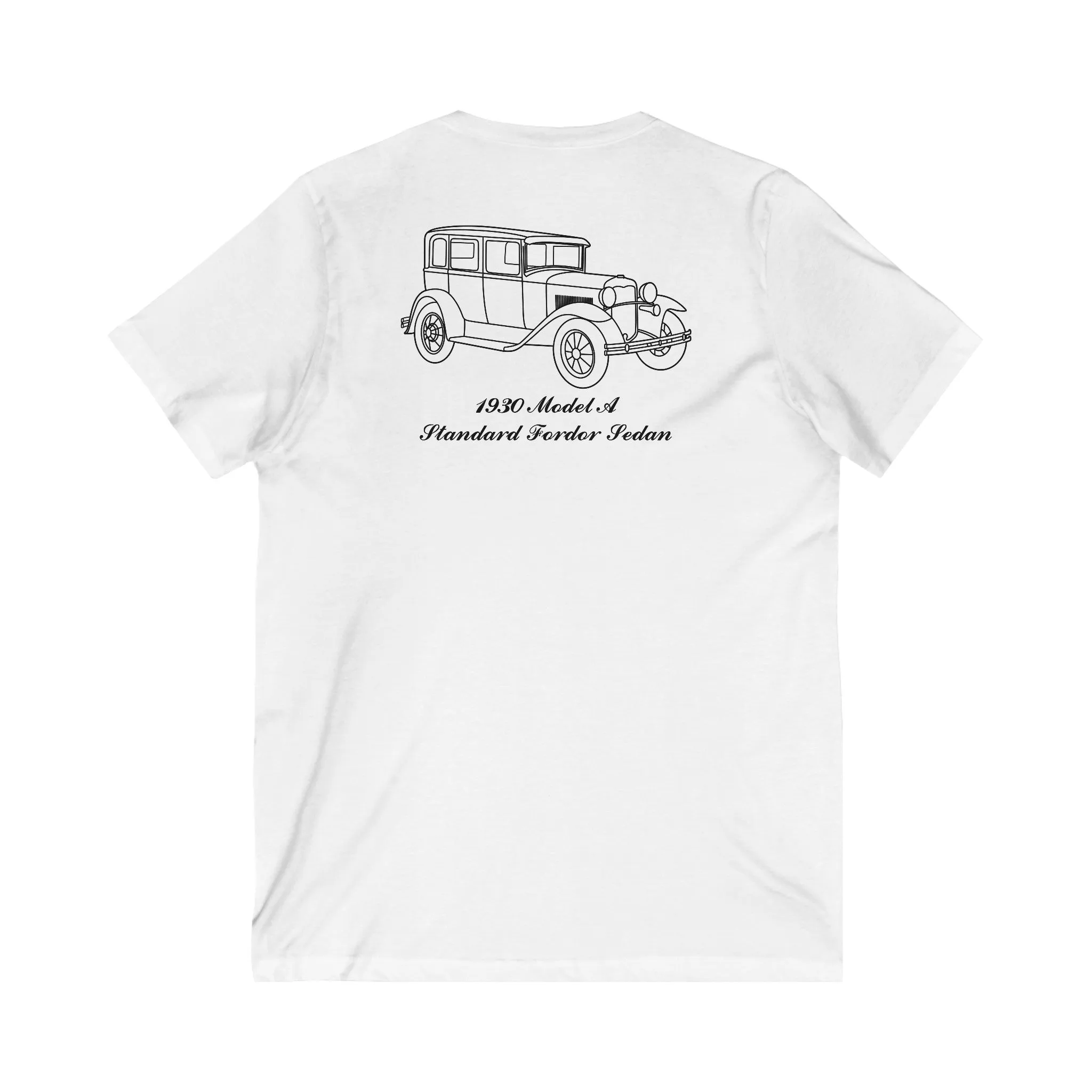 1930 Standard Fordor Sedan Women's V-Neck Shirt