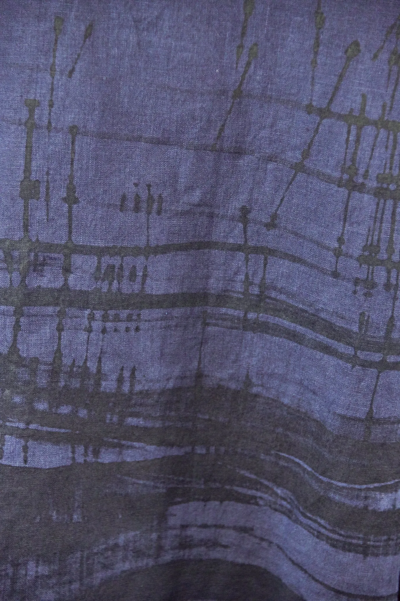2133 Crossover Linen Tunic Nightwatch-P