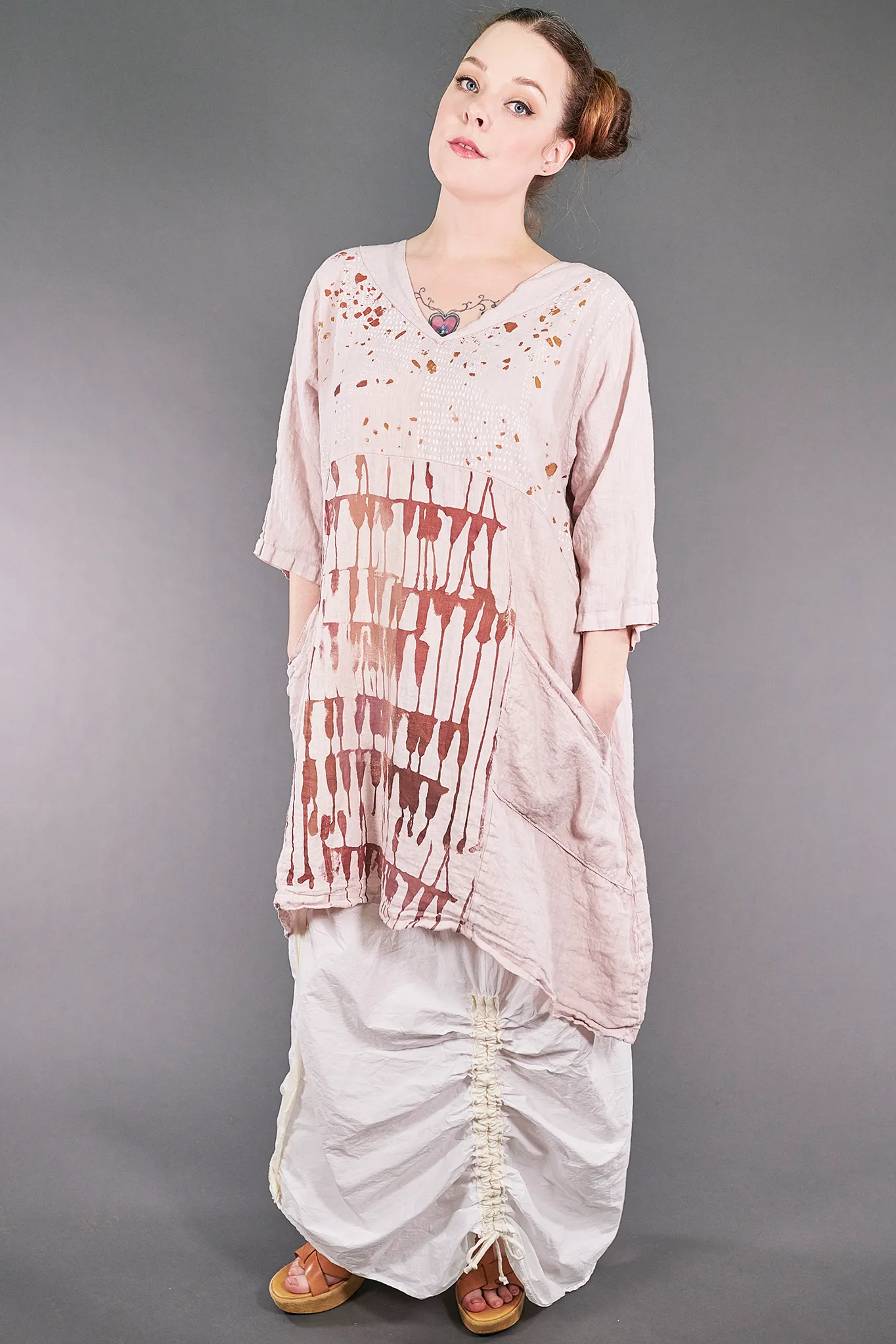 2185 V-Urchin Tunic Malva-P