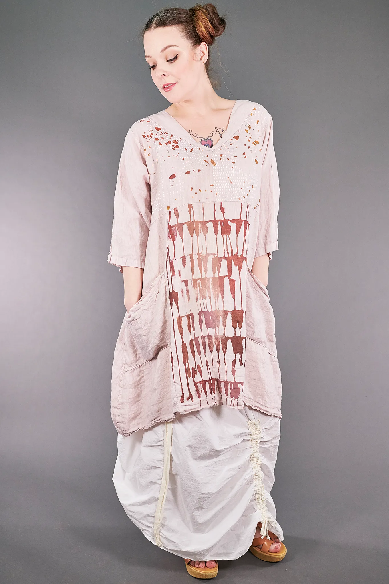 2185 V-Urchin Tunic Malva-P
