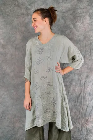 2193 Venetian Tunic Eucalyptus-P