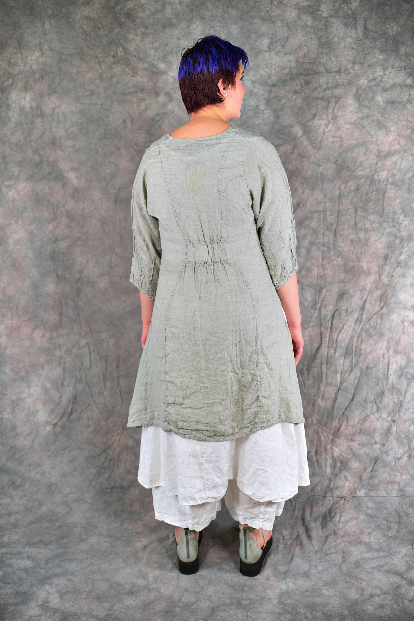 2193 Venetian Tunic Eucalyptus-P