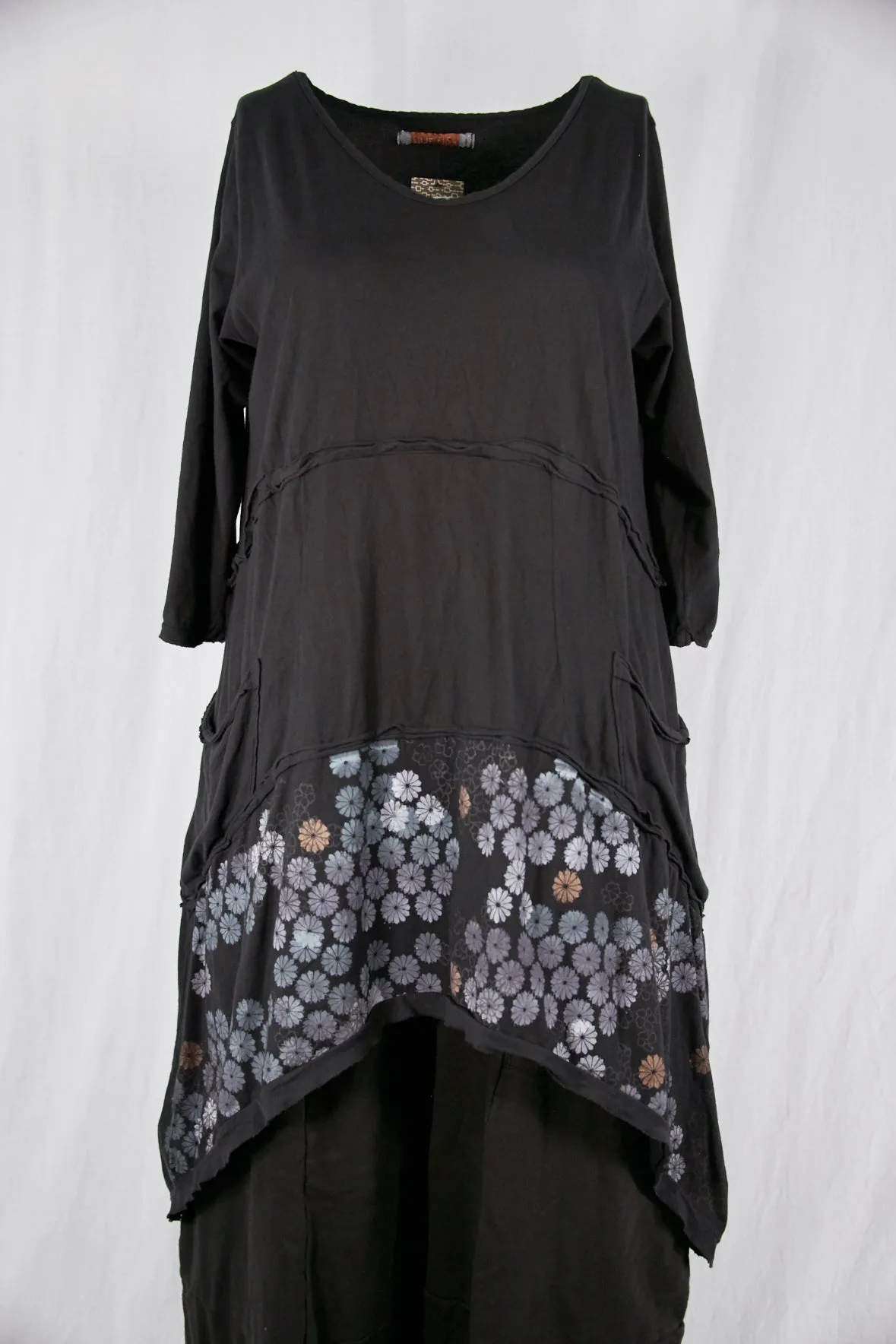 2222 Raw Seam Vector Black-P