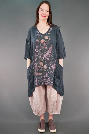 2229 Teatime Tunic Puddle-Summer Garden-P
