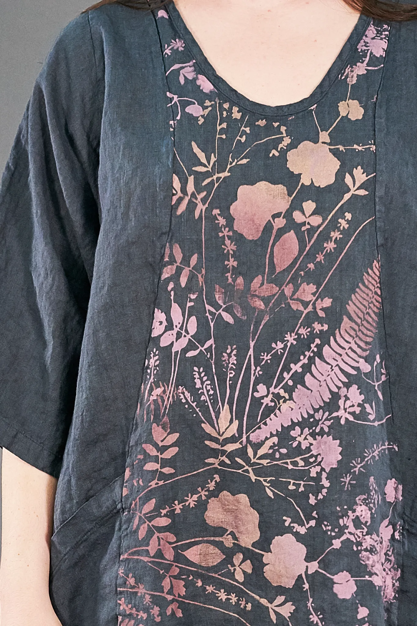 2229 Teatime Tunic Puddle-Summer Garden-P