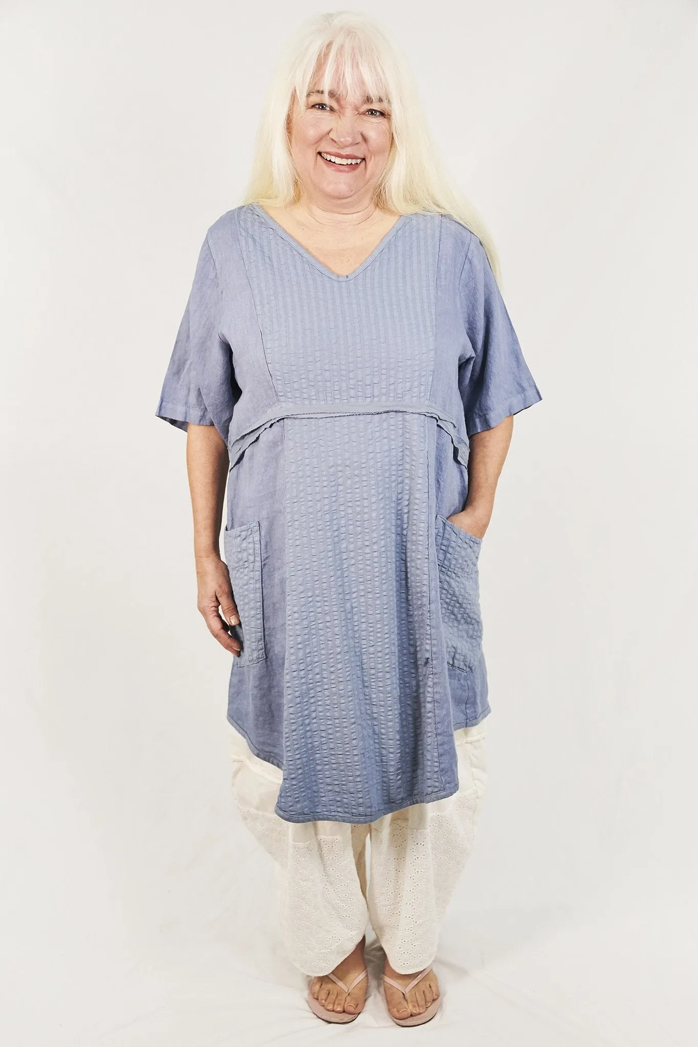 2240 Heart and Soul Tunic Summer Blue-U