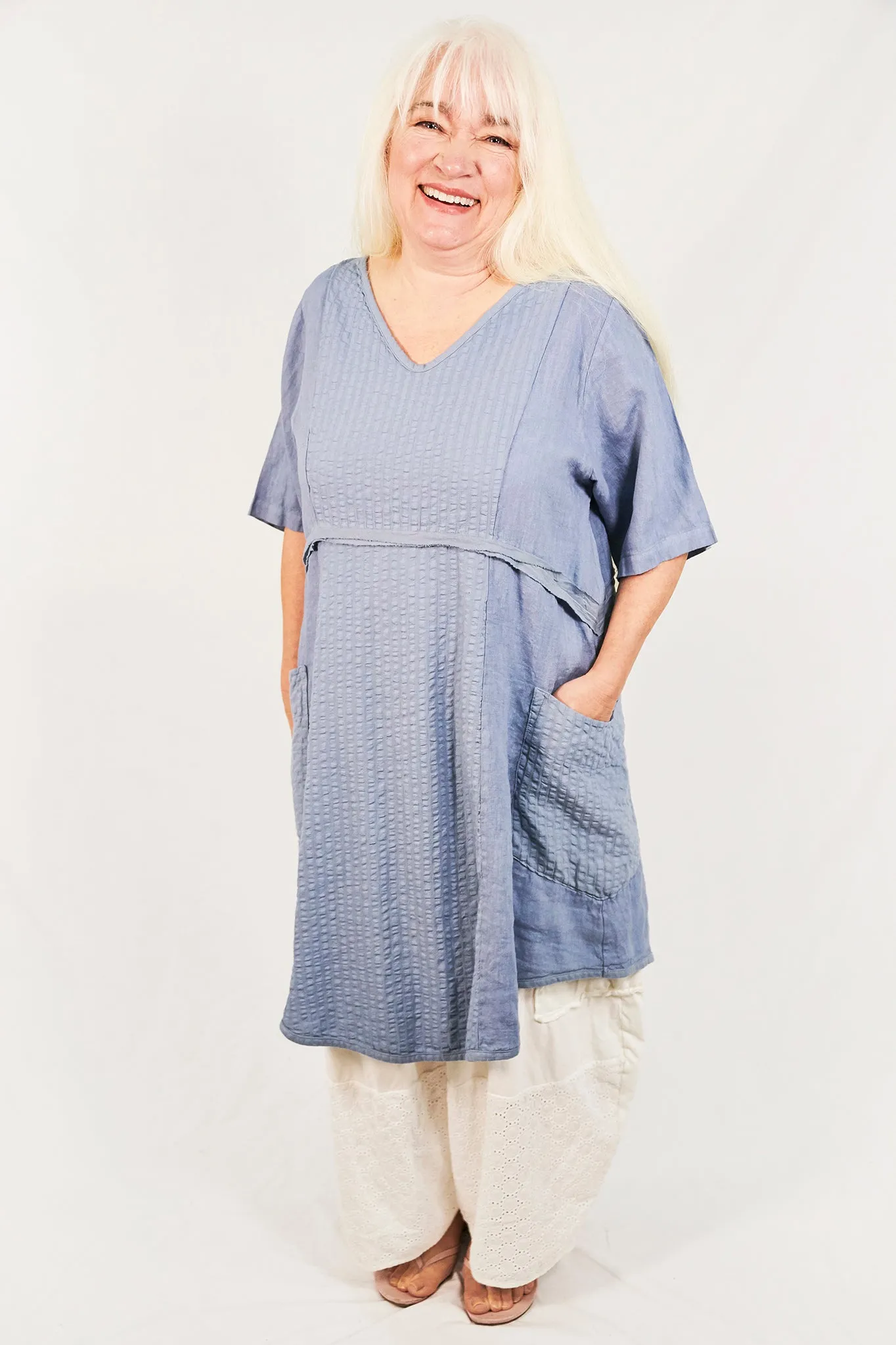 2240 Heart and Soul Tunic Summer Blue-U