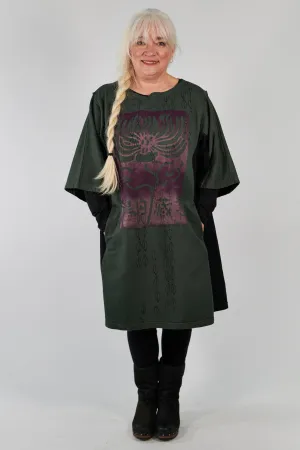 2250 Sketchbook Tunic/Sweatshirt Dress-Sequoia-P