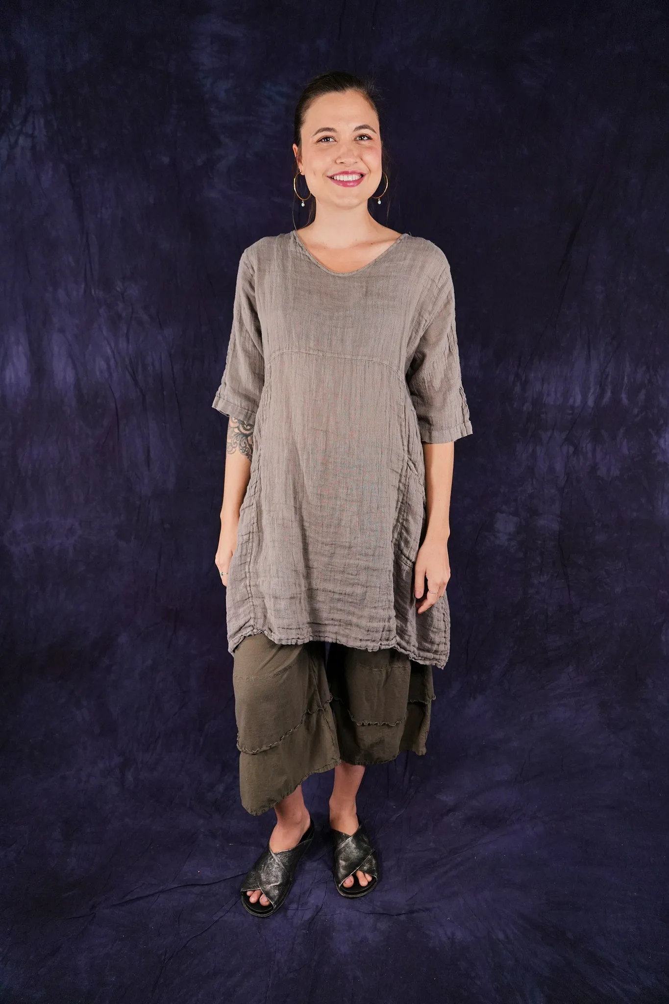 2257  Linen Zen Tunic Dovetail