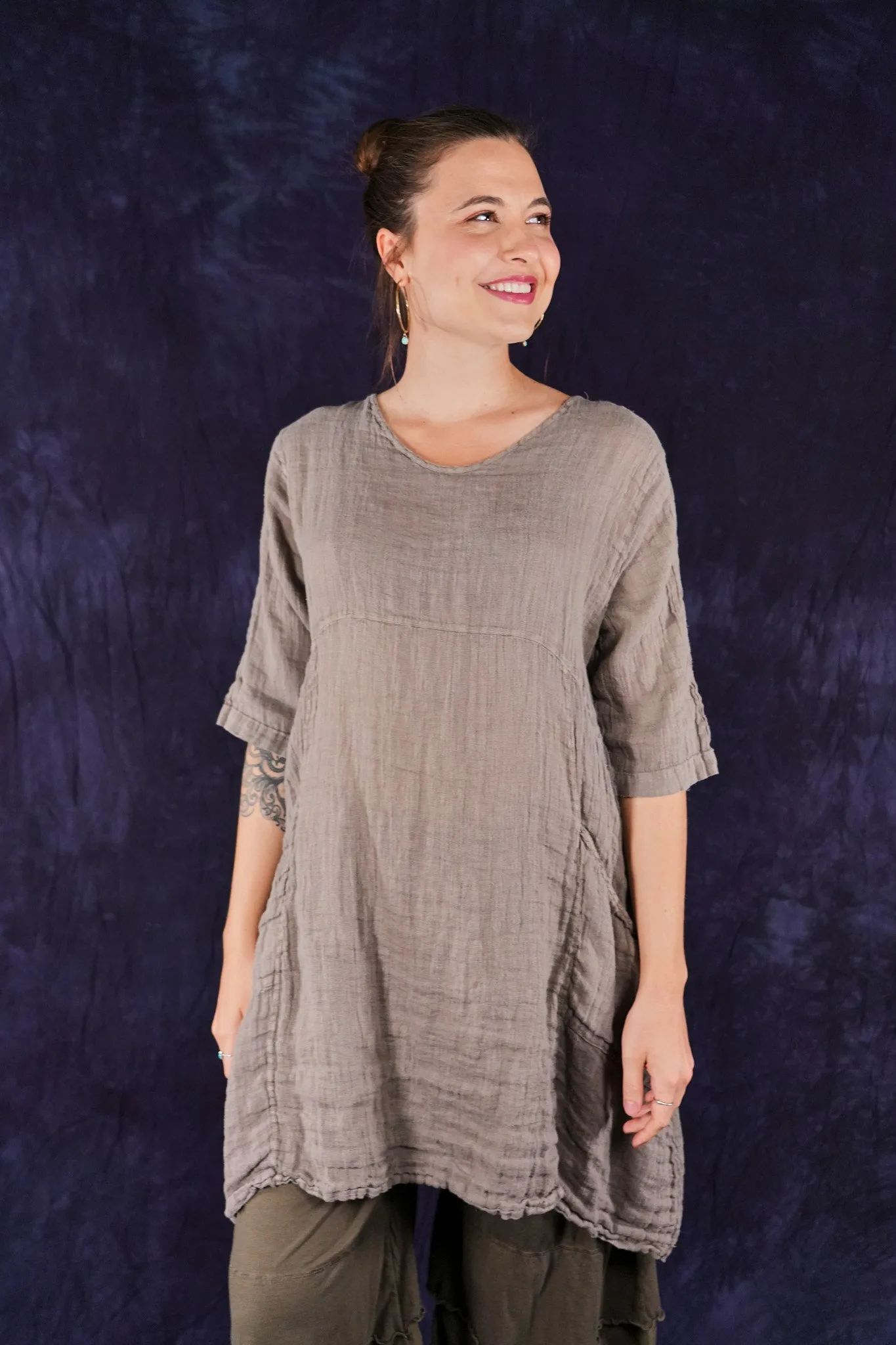 2257  Linen Zen Tunic Dovetail