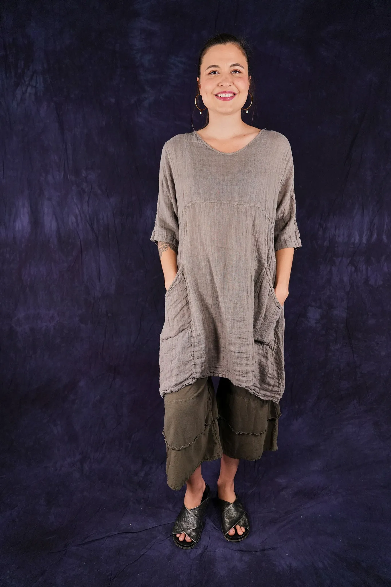 2257  Linen Zen Tunic Dovetail
