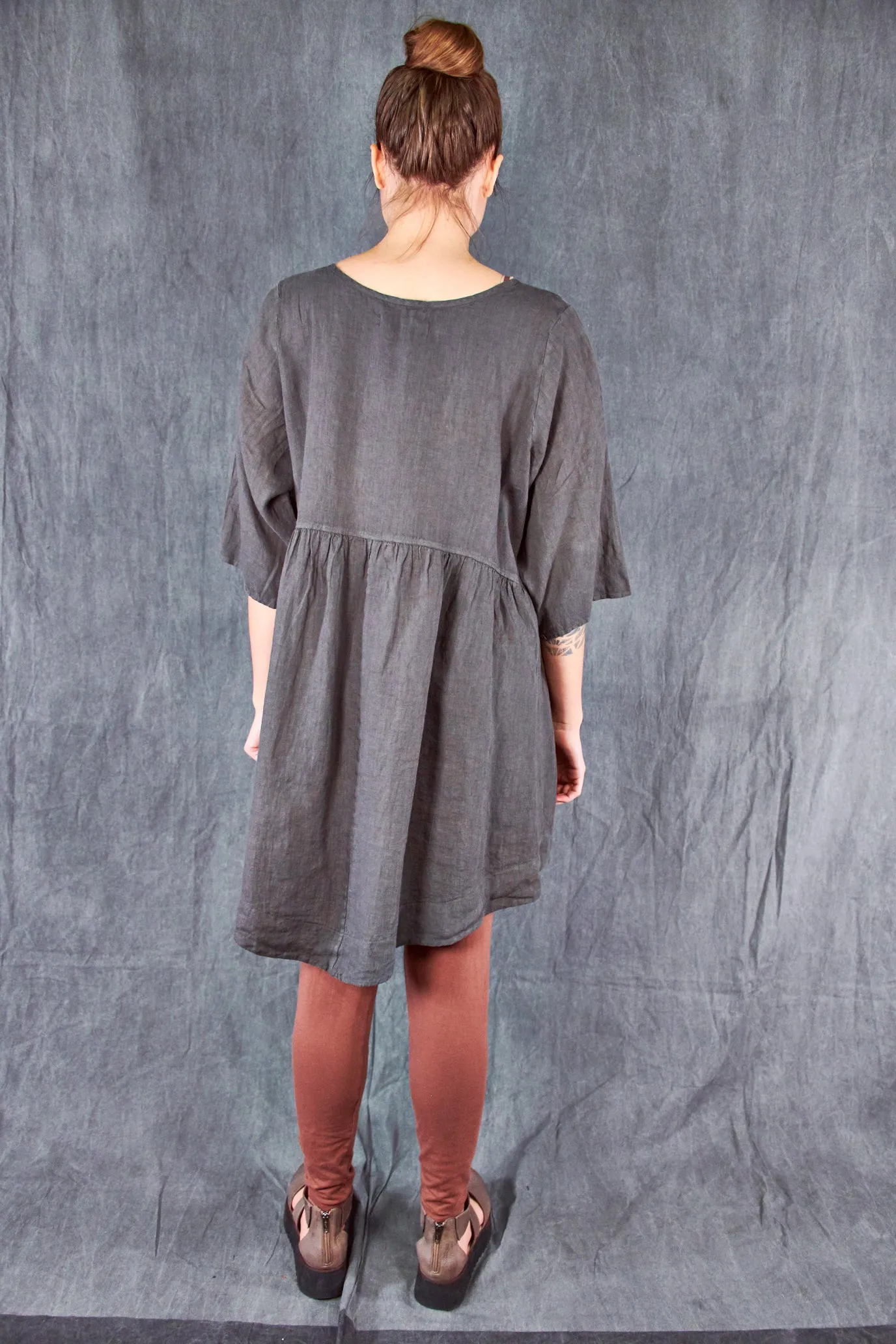 2259-2 Charlotte Dress-Deep Moss-P