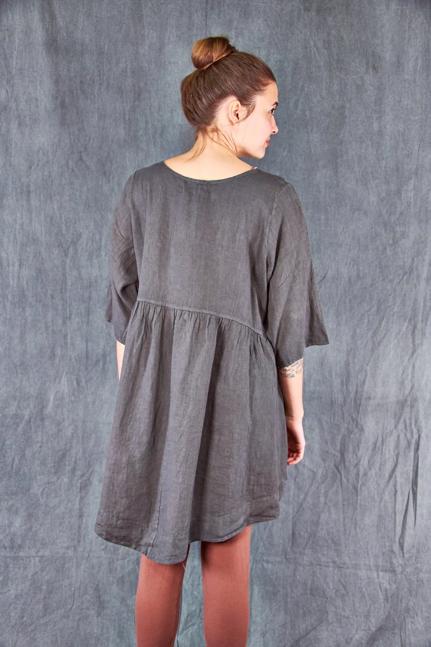 2259-2 Charlotte Dress-Deep Moss-P