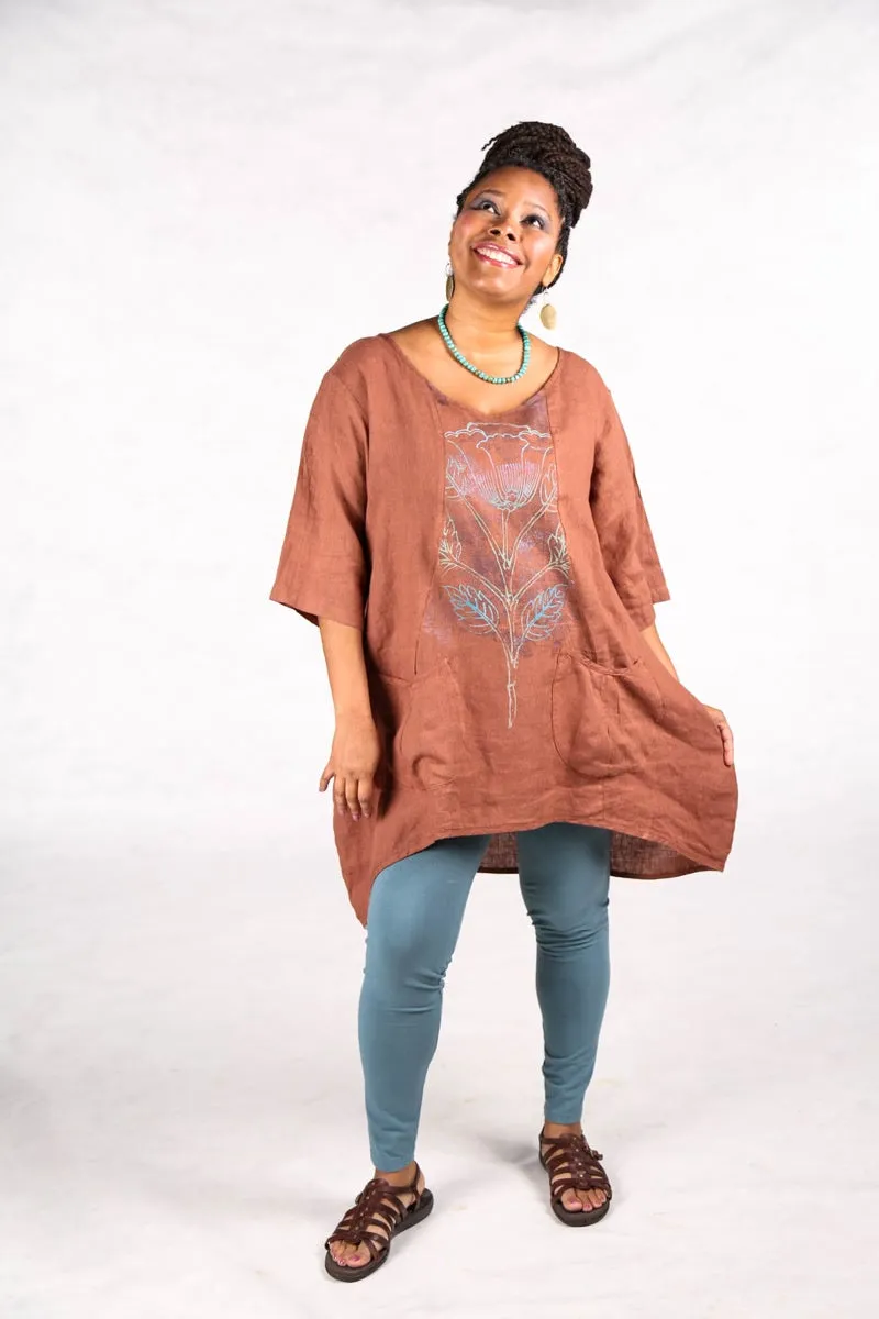 2265  Pinch Pocket Tunic Mojave-P