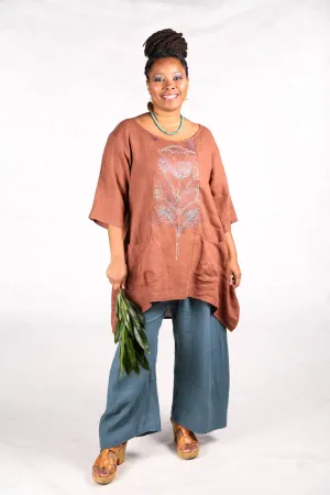 2265  Pinch Pocket Tunic Mojave-P