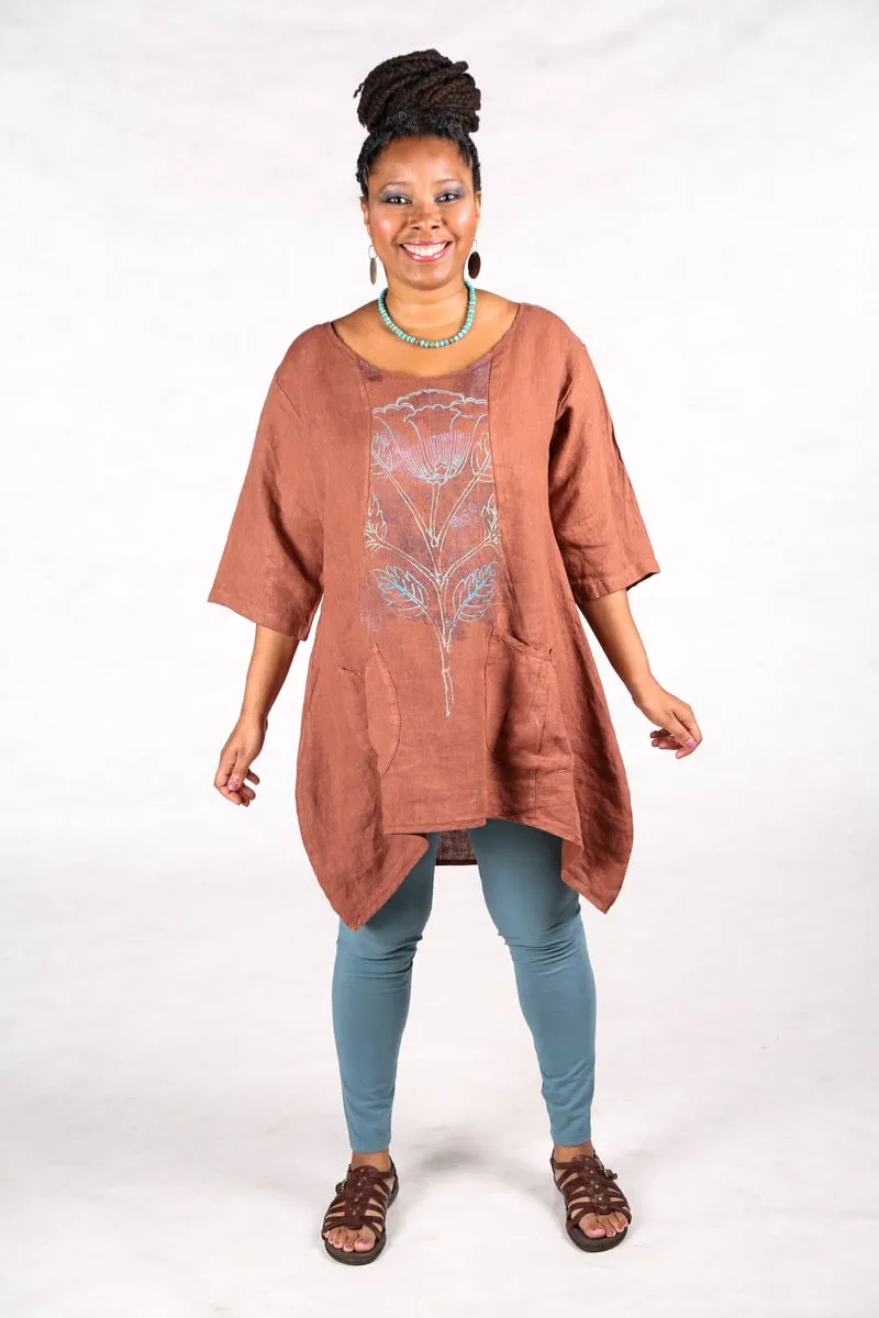 2265  Pinch Pocket Tunic Mojave-P