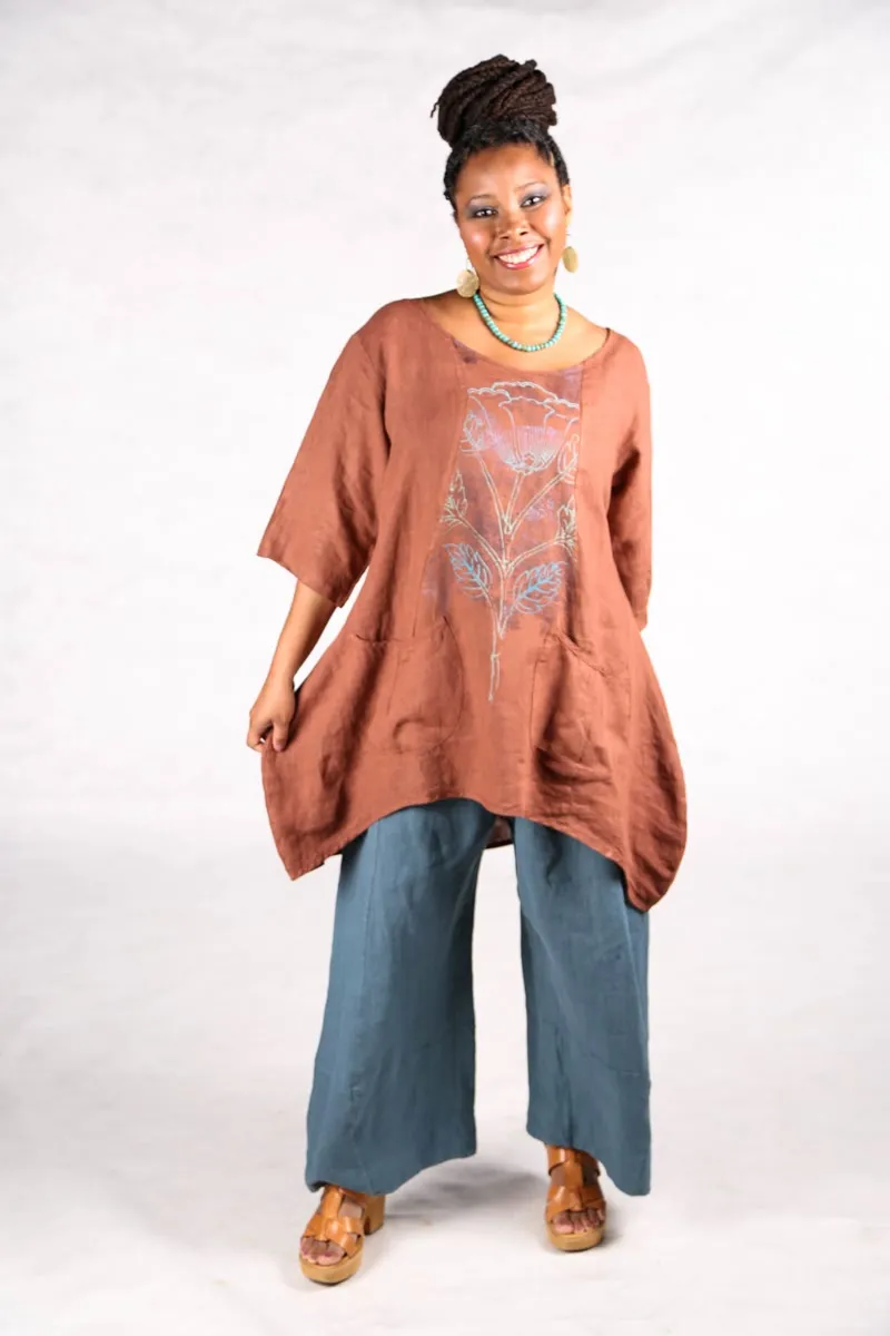 2265  Pinch Pocket Tunic Mojave-P