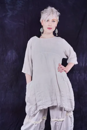 2270 Seaside Linen Tunic Dove-U