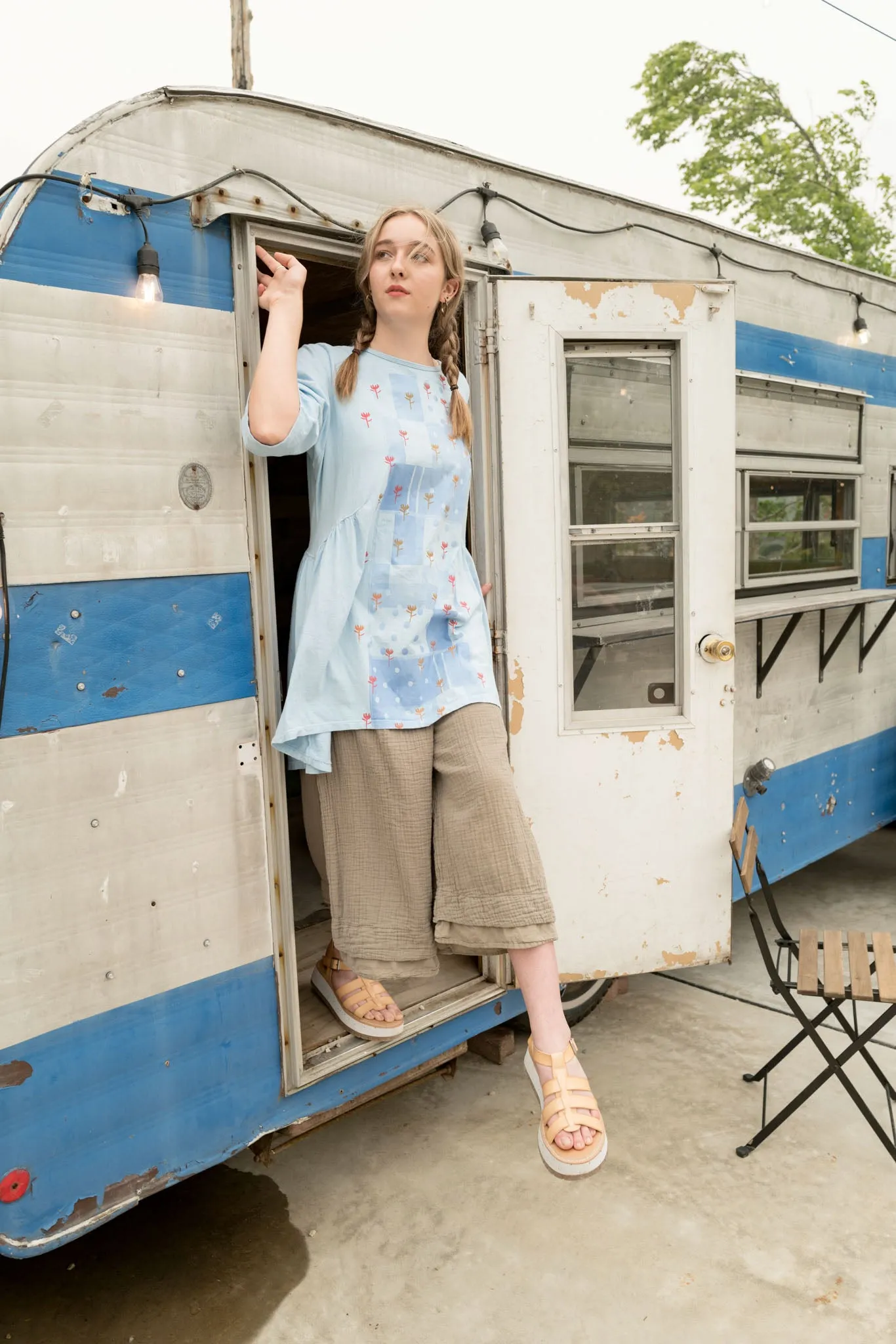 2284-2 Jen's Tunic Summer Splash-P