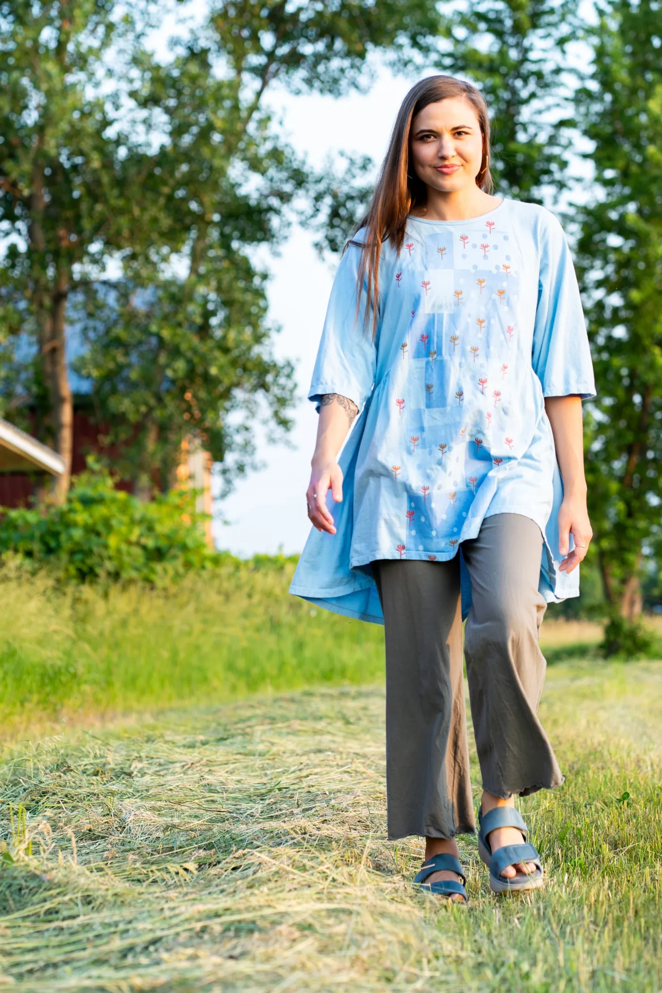 2284-2 Jen's Tunic Summer Splash-P