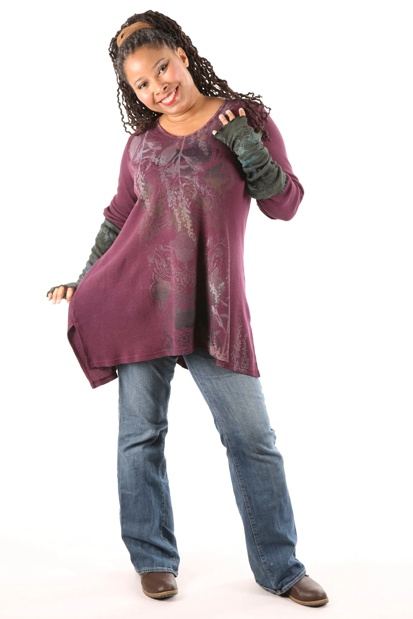 2293 Thermal Voyages Tunic-Jam-PRINTED