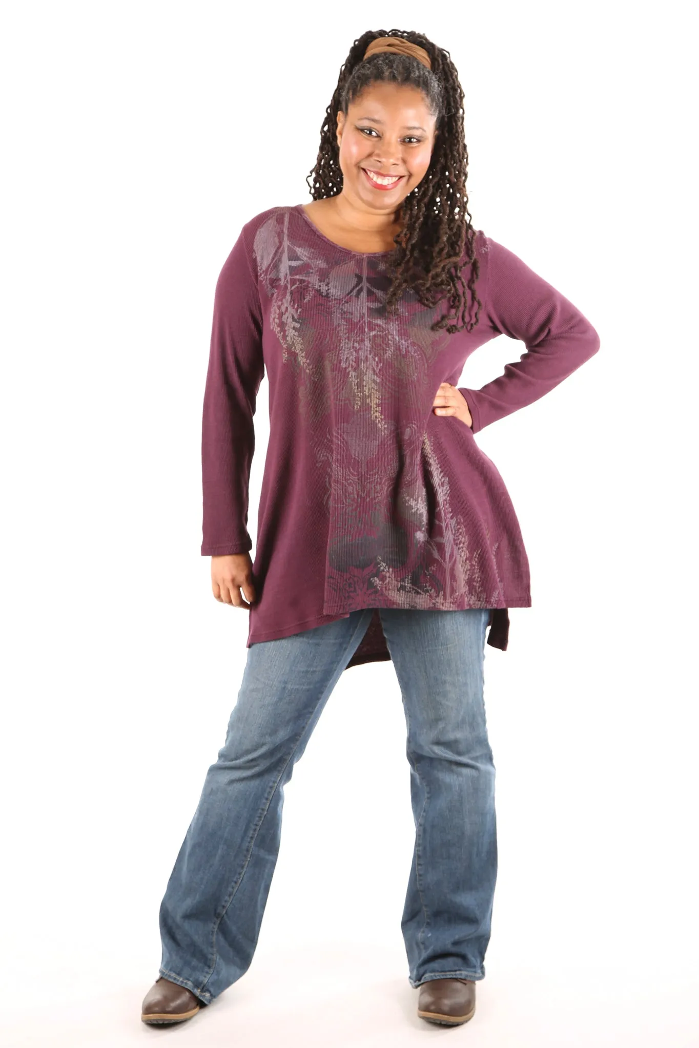 2293 Thermal Voyages Tunic-Jam-PRINTED