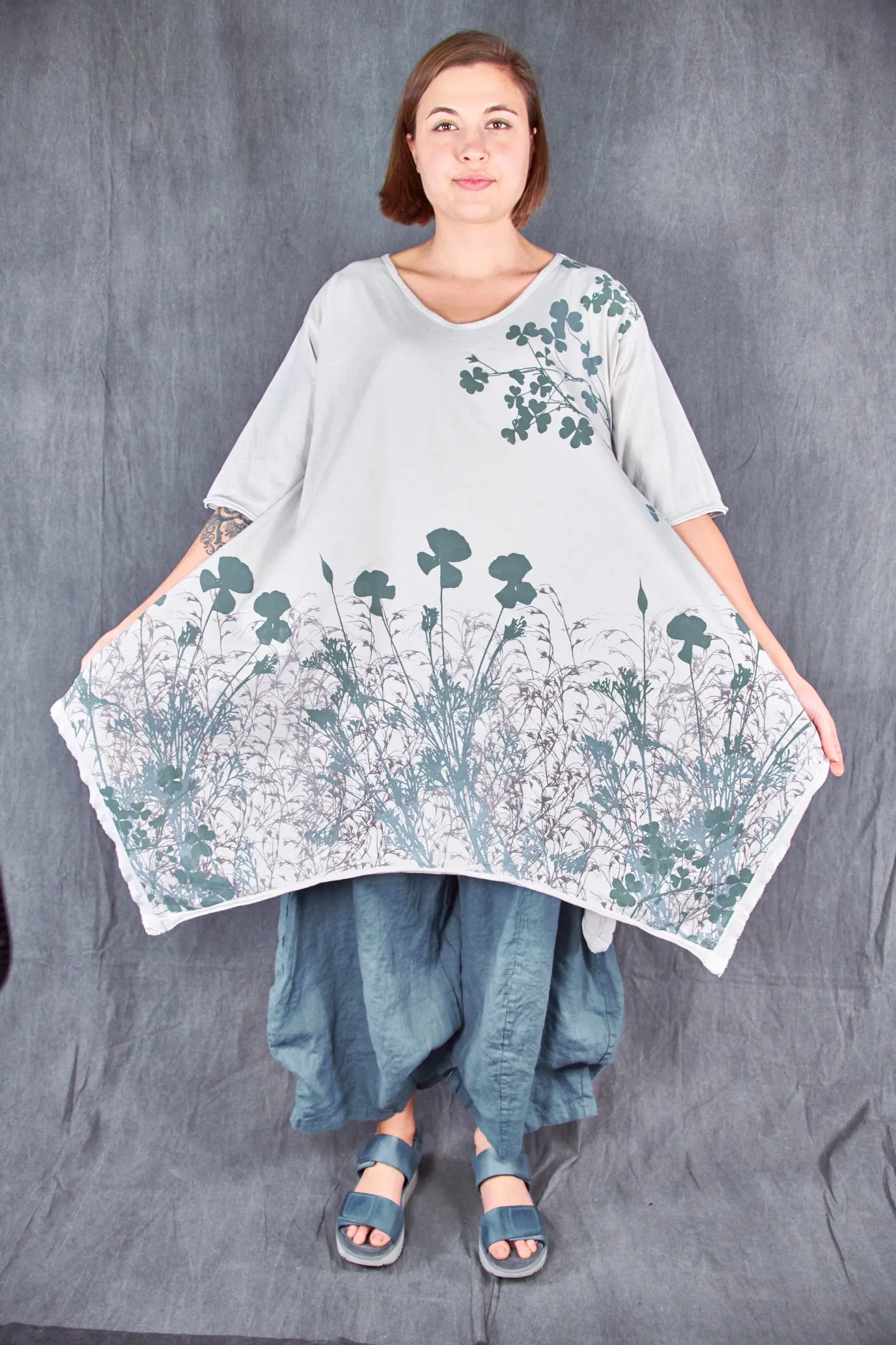 2335 Origami Tunic Dove-P