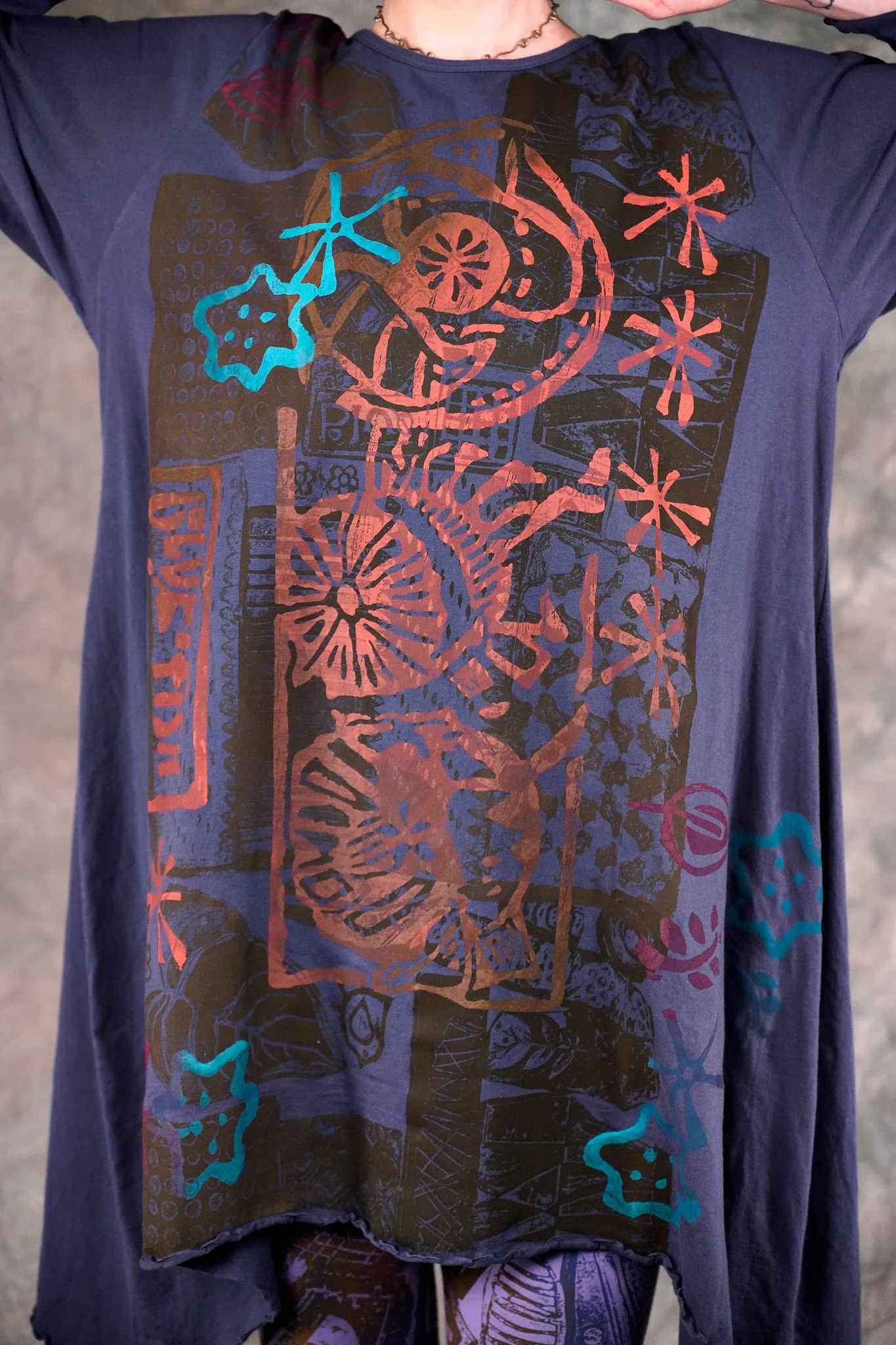 2361 Colorwheel Tunic Blackstone-P