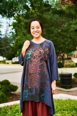 2361 Colorwheel Tunic Blackstone-P