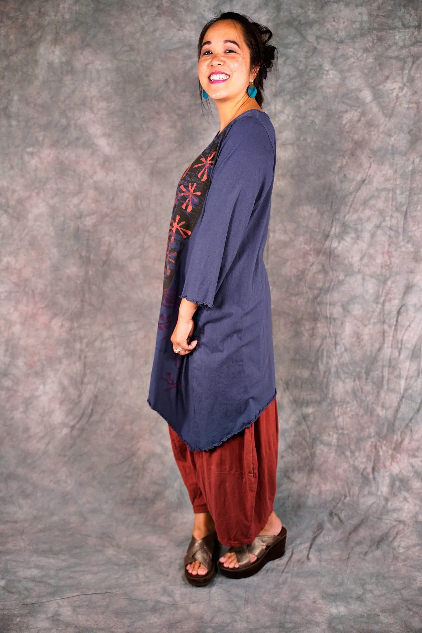 2361 Colorwheel Tunic Blackstone-P