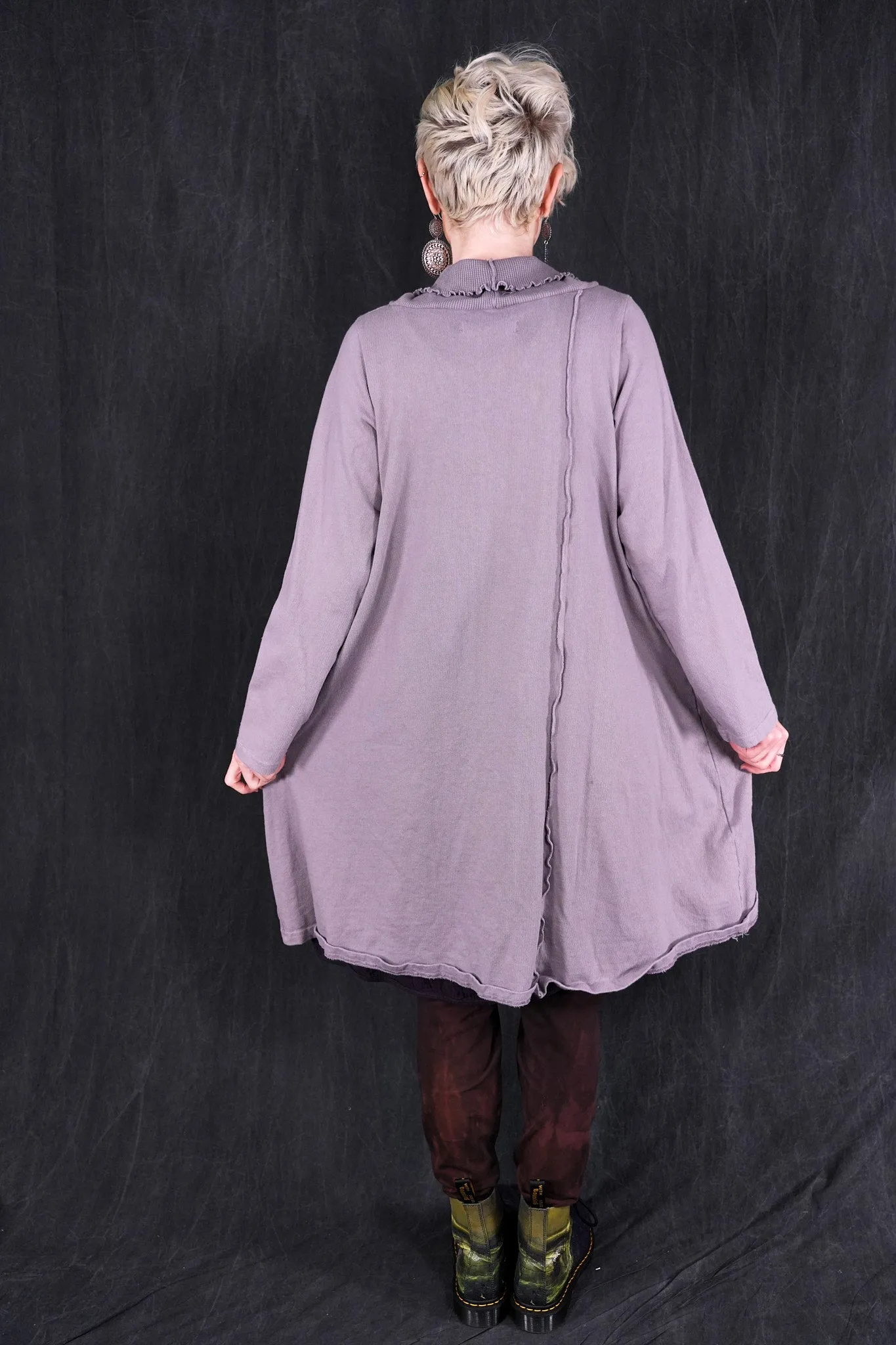 2362 Heavy Eco Cotton Pocket Tunic Aurore-U