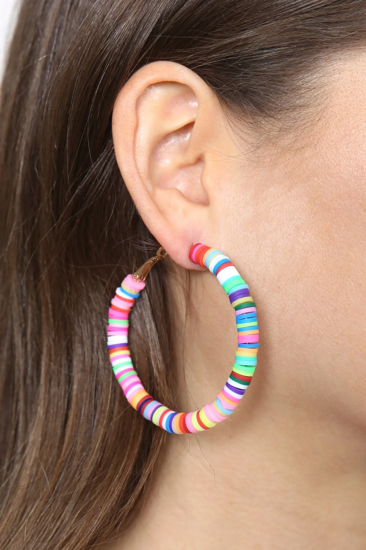 26452-35 - 35mm LIGHT MULTI HOOP EARRINGS