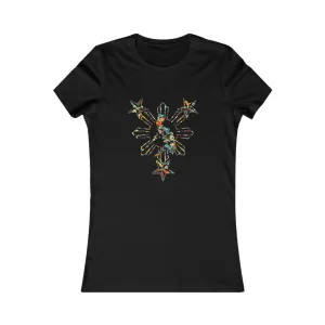 3 Star and Sun Floral Women's Favorite Tee