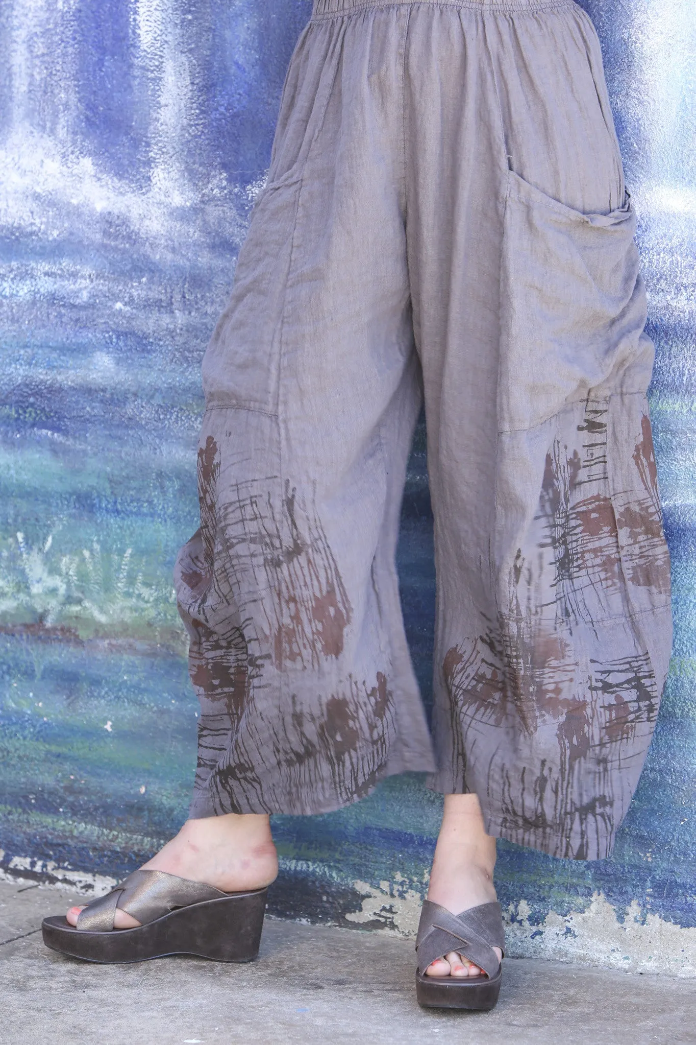 3285 Genealogist Linen Pant Dove-P