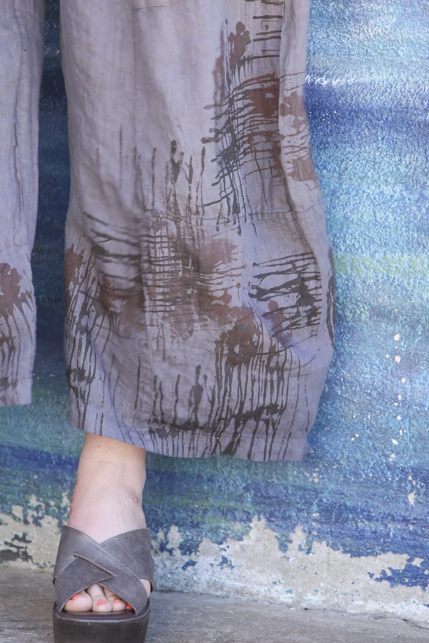 3285 Genealogist Linen Pant Dove-P