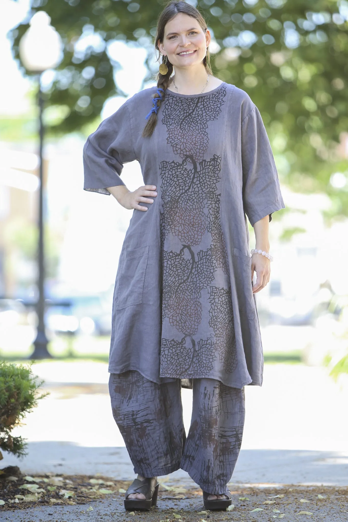 3285 Genealogist Linen Pant Dove-P