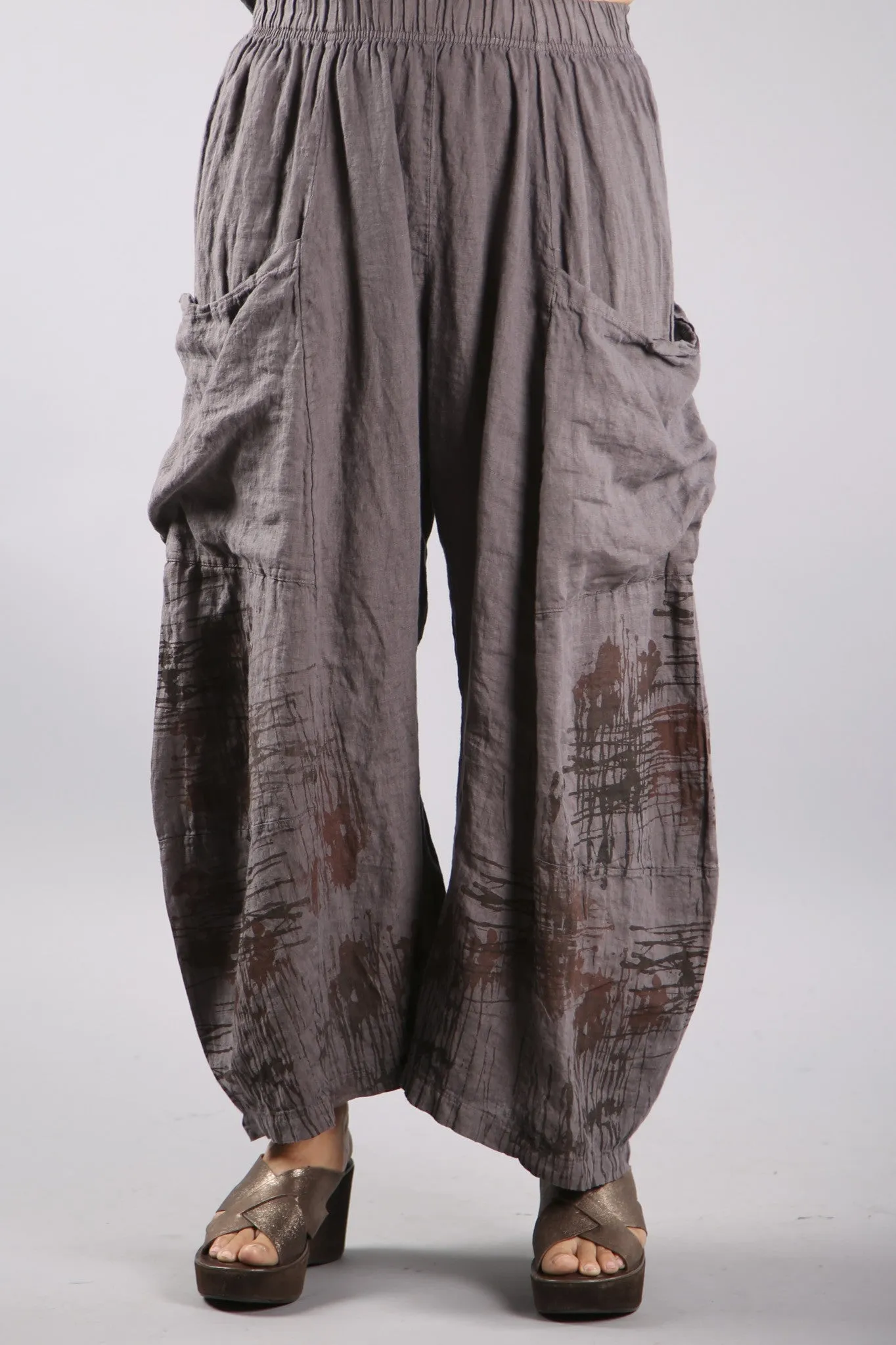 3285 Genealogist Linen Pant Dove-P