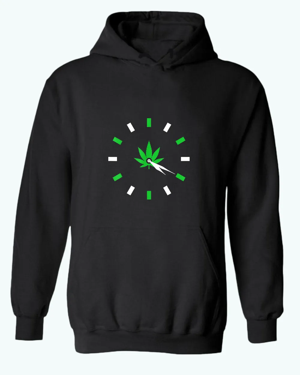 420 clock hoodie
